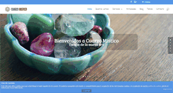 Desktop Screenshot of cuarzomistico.com